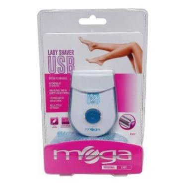 Imagem de Recortador Sem Fio Mega Lady Shaver Usb Púrpura