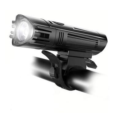 Imagem de Luz Dianteira de Bicicleta Recarregável via USB Farol Ciclismo Montanha Alta Intensidade