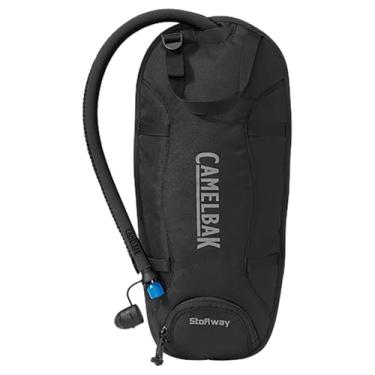 Imagem de CamelBak Stoaway Reservatório de hidratação para bexiga de 2,835 g - complemento para caminhadas, neve, pacote de corrida - tubo isolado, preto
