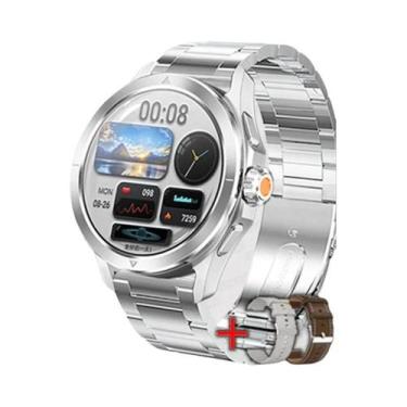 Imagem de Relógio Inteligente Masculino Ultra Sport HD AMOLED GPS IP68 À Prova D