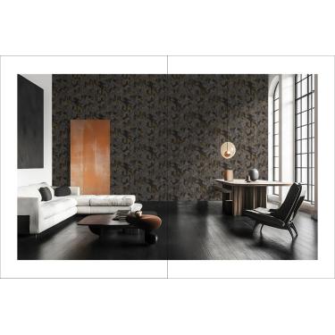 Imagem de Papel de Parede Brut Geométrico Texturizado Preto BT2021401