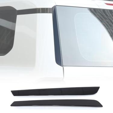 Imagem de LLKUANG Tampa do painel de substituição lateral da porta traseira compatível com Toyota Land Cruiser 250 Prado J250 LC250 2024 2025 2026 Tiras de acabamento lateral de vidro da janela traseira do