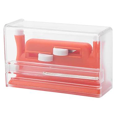 Imagem de GLOGLOW Passador de Agulha Manual, Ferramenta de Inserção de Plástico para Máquina de Costura Com Design de Furo Duplo para Fácil Rosqueamento