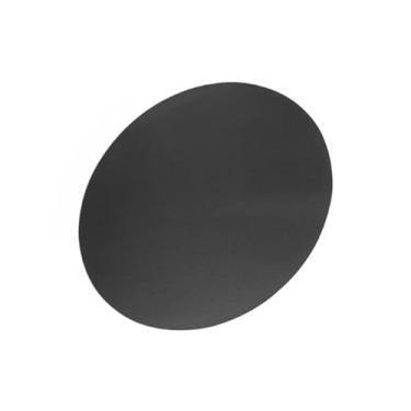 Imagem de Jogos Americanos Redondos Retangulares De Couro OrgâNico - Jogos Americanos, Bases Para Copos(6,Redondo - Grafite)