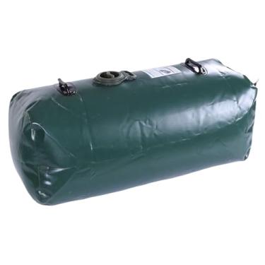 Imagem de Generic Bexiga de Armazenamento de água 25 Galões 94L Armazenamento de água Portátil Tecido de Malha de PVC PE Dobrável Grande Capacidade Com Abertura de 3,54 pol. para Acampamento Em