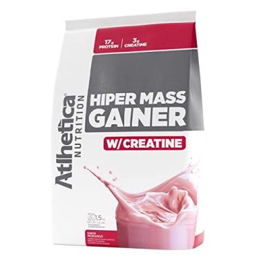 Imagem de Hiper Mass Gainer W/Creatine (1,5Kg) - Sabor Morango, Atlhetica Nutrition