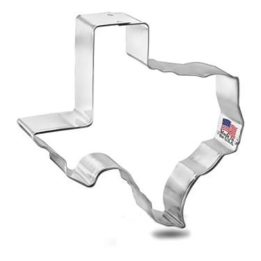 Imagem de Foose Texas Cookie Cutter 4.75 Inch - USA Made - Tin Plated Steel Cookie Cutters - Texas Cookie Mold