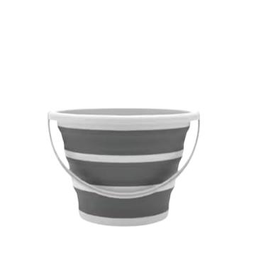 Imagem de Balde Retrátil 10 Lt, Resistente, Uso Doméstico, Camping, Viagens
