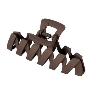 Imagem de Piranha Line Grande Proart Fixação Segura E Conforto Para Todos Os Tipos De Cabelo Marrom