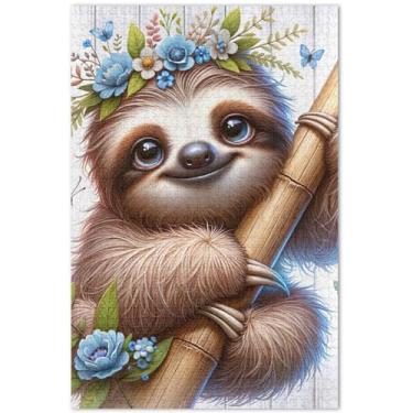 Imagem de Unicórnios roxos cenário fantástico quebra-cabeça 500 peças para adultos presentes elefantes brancos quebra-cabeça rígido família brinquedo artístico 50,5 x 14,9 polegadas