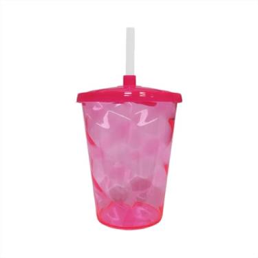Imagem de Kit 30 Unidades Copo Acrílico Twiste Colorido Para Personalizar Festa Lembrancinha 500ml (Pink)