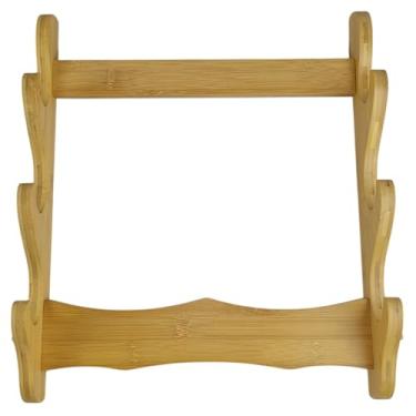 Imagem de Suporte De Bambu Para 3 Espadas E Katanas De Parede