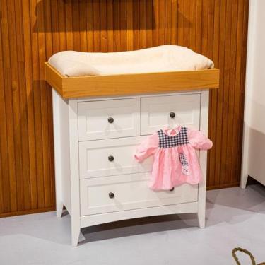 Imagem de Cômoda 4 Gavetas com Trocador Nest - Artemobili