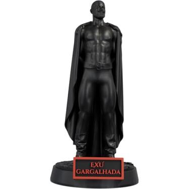 Imagem de Estátua Exu Gargalhada Umbanda Candomblé (Cor Nox Sanguine)