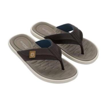 Imagem de Chinelo Cartago Malta VII - Masculino - Preto marrom - 40, Preto marro