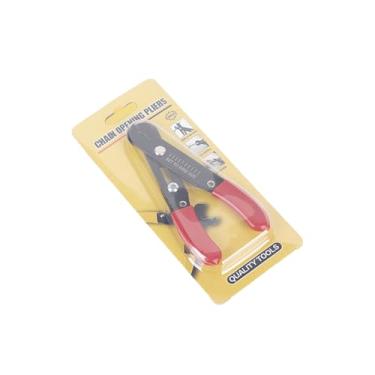 Imagem de Descascador e cortador de fios ajustáveis de 13 cm – Ferramenta acionada por mola para fio sólido/trançado