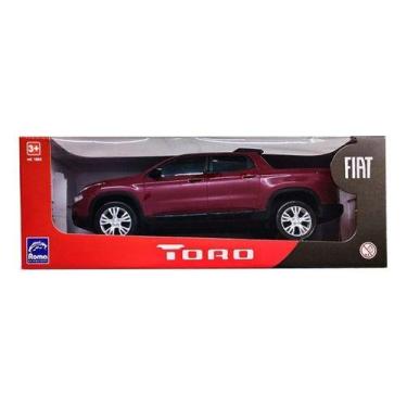 Imagem de Brinquedo Miniatura Camionete Fiat Toro Vinho 1865 - Roma