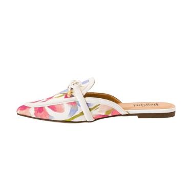 Imagem de Corkys Footwear Mule feminino Hey Girl Tip incluído – com bico fino, laço delicado com detalhes de metal e uma palmilha levemente acolchoada para conforto o dia todo, Floral, 36