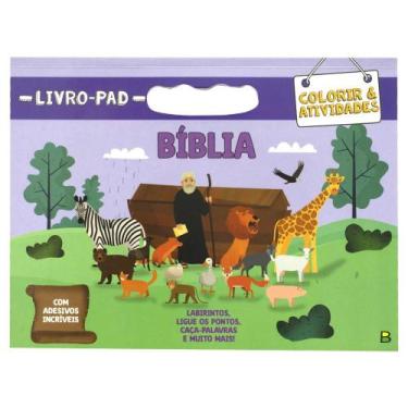 Imagem de Livro - Livro-Pad Colorir & Atividades: Bíblia