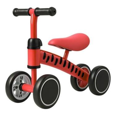 Imagem de Andador de Equilibrio Infantil Vermelho Zippy Toys AD21UI-7626 - Geral