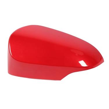 Imagem de aqxreight Espelho Lateral da Porta - Substituição da Tampa do Espelho Retrovisor ABS para Veículos - Carcaça do Asa à Prova de Choque - Ajuste Direito Prateado para 87915 0D909 - Acessório de Carro