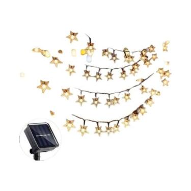 Imagem de Luzes De Cordão LED Solares À Prova d'Água Para Exterior, Para Decoraç