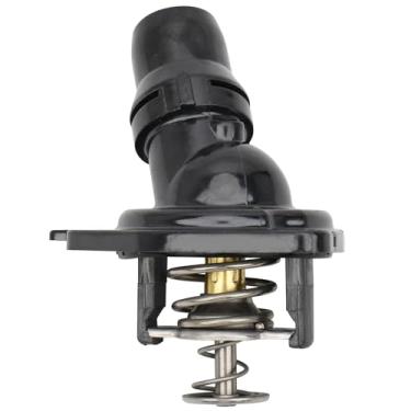 Imagem de IRONTEK Conjunto de carcaça do termostato de arrefecimento do motor adequado para Honda 2003-2007 Accord 2.4L L4/ 2003-2011 Elemento 2.4L L4 substitui THH-002, 19301-RAA-A02, 19301RAAA02