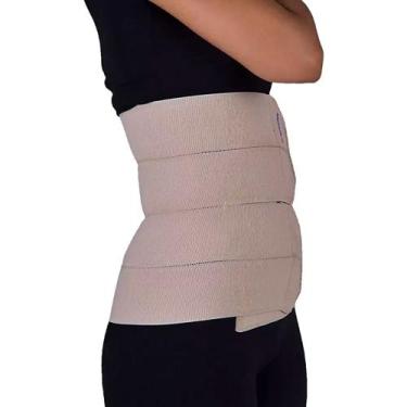 Imagem de Cinta Abdominal Pós-Cirúrgica Salvapé - 4 Painéis - Tam Eg