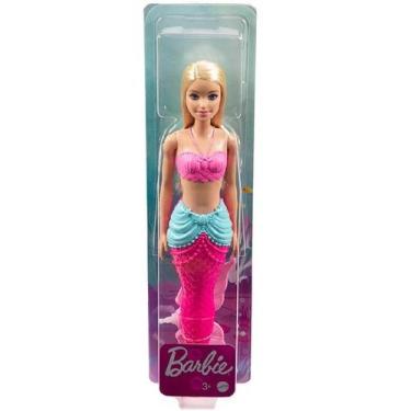 Imagem de Boneca Barbie Sereia Dreamtopia Loira Mattel HGR04
