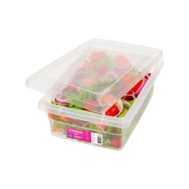 Imagem de Caixa Organizadora com Tampa 2,5L Sanremo Max SR2502, UNICA