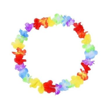 Imagem de Colar De Flores LED Que Brilha No Escuro, Estilo Havaí, Para Aniversár