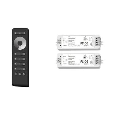 Imagem de Kit De Dimmer Para Fita LED De Cor Única V1, Dimmer LED 12V 24V 36V Co