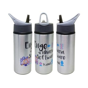 Imagem de Squeeze Garrafa Carreira Profissão Engenharia de Software - GMH