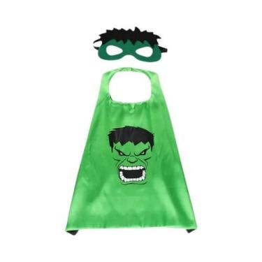 Imagem de Conjunto De Máscara E Capa Do Anime Spider Man, Iron Man E Hulk Para C