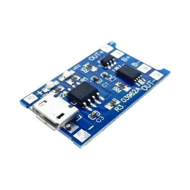 Imagem de Módulo Carregador De Bateria De Lítio 18650 Micro Mini Tipo-C USB 5V 1