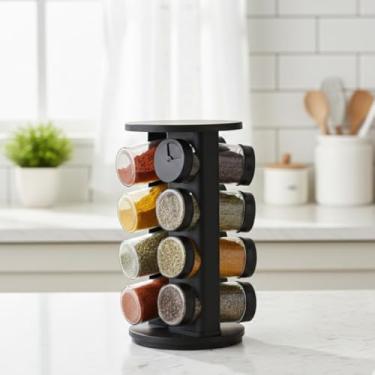 Imagem de Porta-Temperos (porta condimento) 8 Peças – Design e Agilidade: Cozinha Inteligente