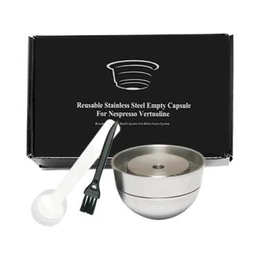 Imagem de Cápsulas De Café Reutilizáveis De 80/150ML Compatíveis Com Nespresso V