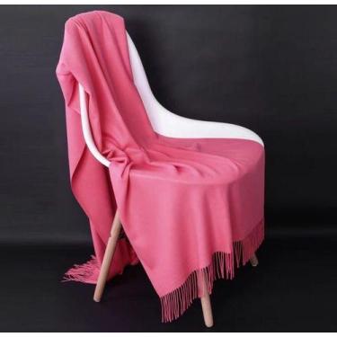 Imagem de Cachecol Feminino Grande Grossa Liso De Caxemira Inverno - Fenix, Pêss