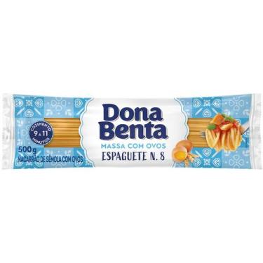 Imagem de Macarrão Com Ovos Espaguete Dona Benta Pacote 500g