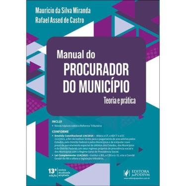 Imagem de Manual Do Procurador Do Município - Teoria E Prática - 2026