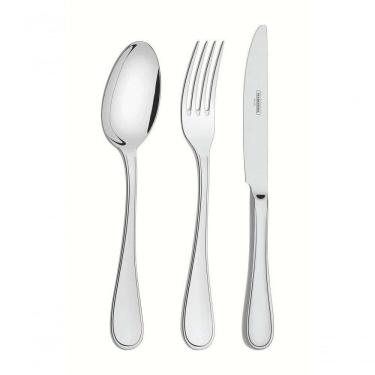 Imagem de Faqueiro Tramontina Firenze Em Aço Inox Acabamento Brilho Sem Estojo 101 Peças