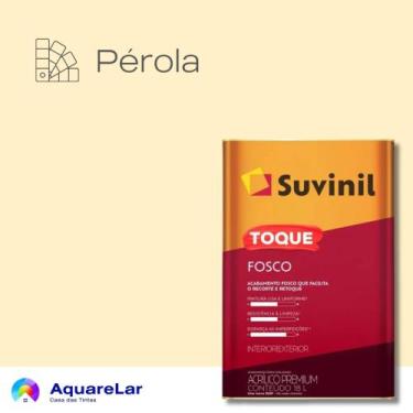 Imagem de Toque Fosco Suvinil 16L, PÉROLA