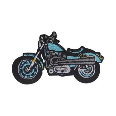 Imagem de Patch Bordado Estilo Punk Para Motocicleta, Termocolante Para Roupas, 