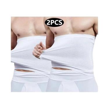 Imagem de Cinta Modeladora Masculina Para Controle De Barriga E Compressão, 1/2 
