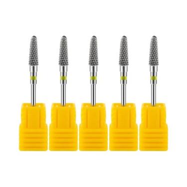 Imagem de Conjunto De Brocas De Carboneto De Tungstênio Para Unhas, 5 Peças, Has