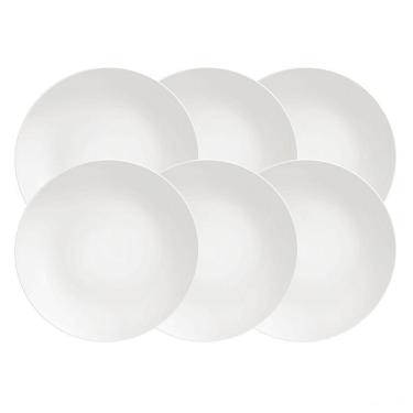 Imagem de Kit Prato Raso Tramontina Sophia Em Porcelana Decorada 28 Cm 06 Peças Tramontina