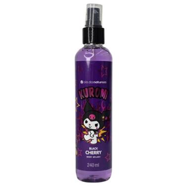 Imagem de Body Splash Black Cherry Kuromi Vegano Cia. da Natureza 240ml - Cia da