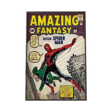 Imagem de Pôster Vintage De Quadrinhos De Super-Heróis, Pintura Decorativa Para 