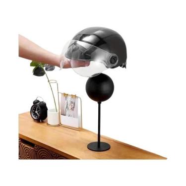 Imagem de Suporte De Parede Ajustável 2 Em 1 Rotativo Para Capacete Com Gancho E