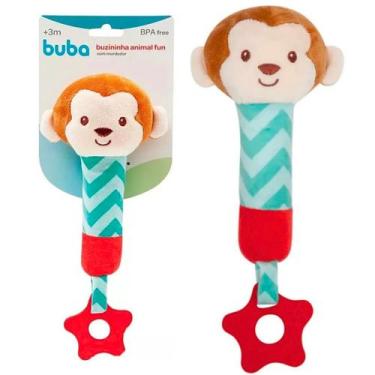 Imagem de Naninha Macaquinho Animal Fun Com Mordedor 11950 - Buba